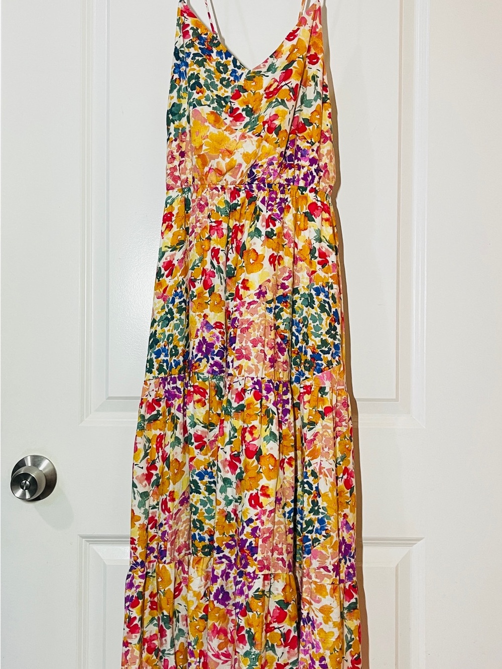 Baltic Born Floral Maxi Dress in Yellow, Purple, Pink, Blue and Green - Picture 2 of 5